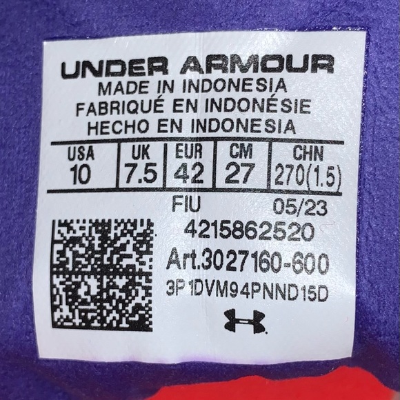 Under Armour Women’s Magnetico Elite 3 FG Soccer Cleats-Size 10 - Picture 12 of 12